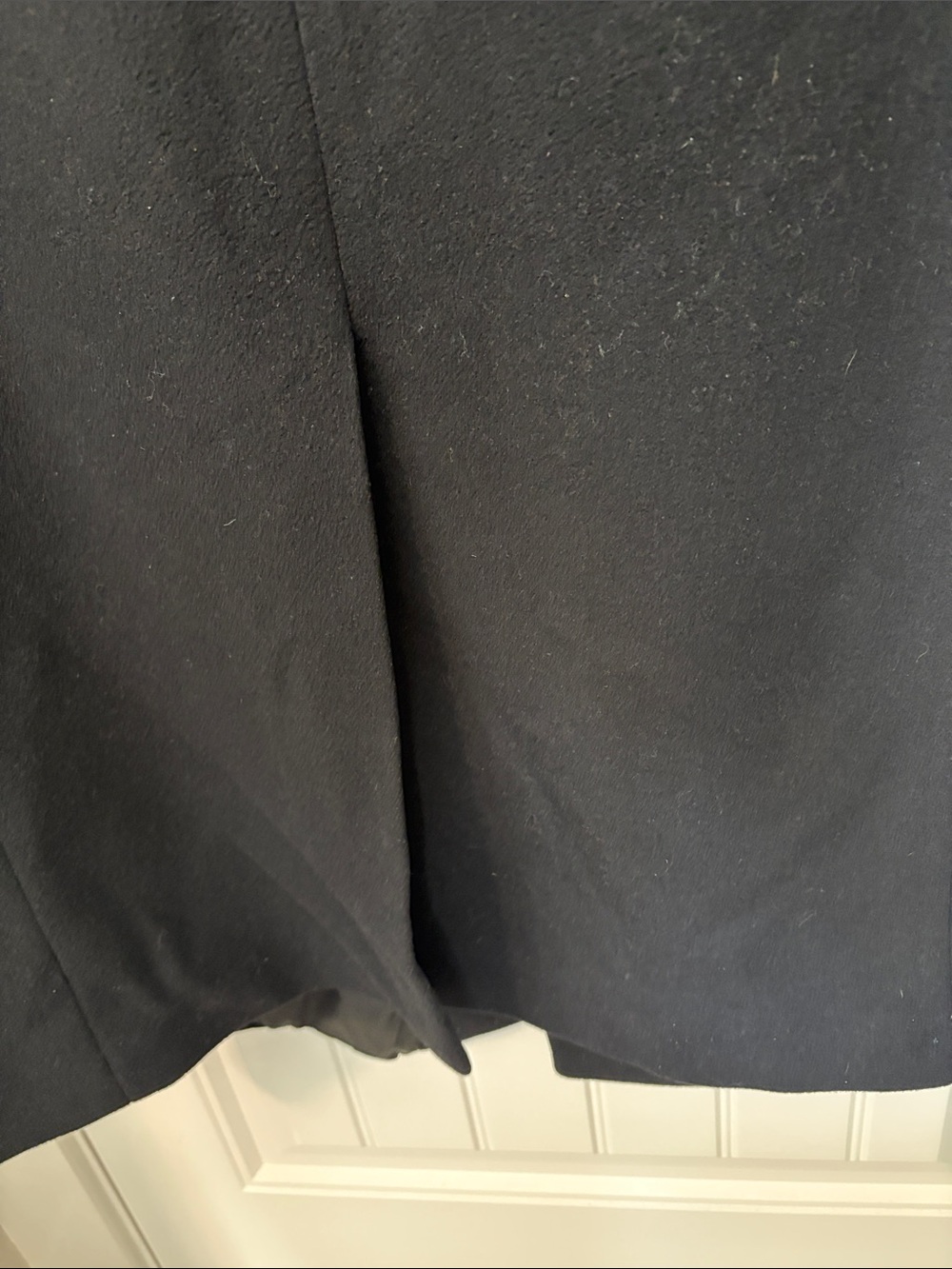 London Fog Men’s 40R Black Long Overcoat Topcoat Fully Lined Classic Dress Coat - Picture 7 of 15
